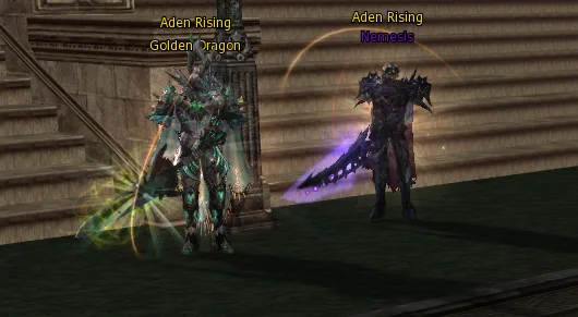 Sets d’armures custom Golden Dragon, Nemesis, Constellation Knights et Bifrost
