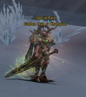 Special Raid Golden Dragon Champion, un boss exclusif d’Aden Rising